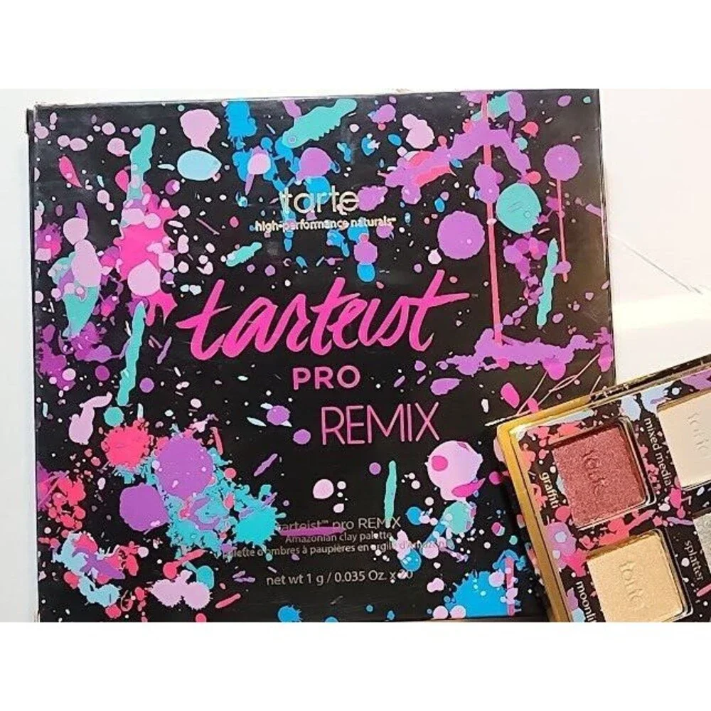 Tarte Tarteist Pro Remix Eyeshadow Amazonian Clay Palette Shades 20 Pans Mirror